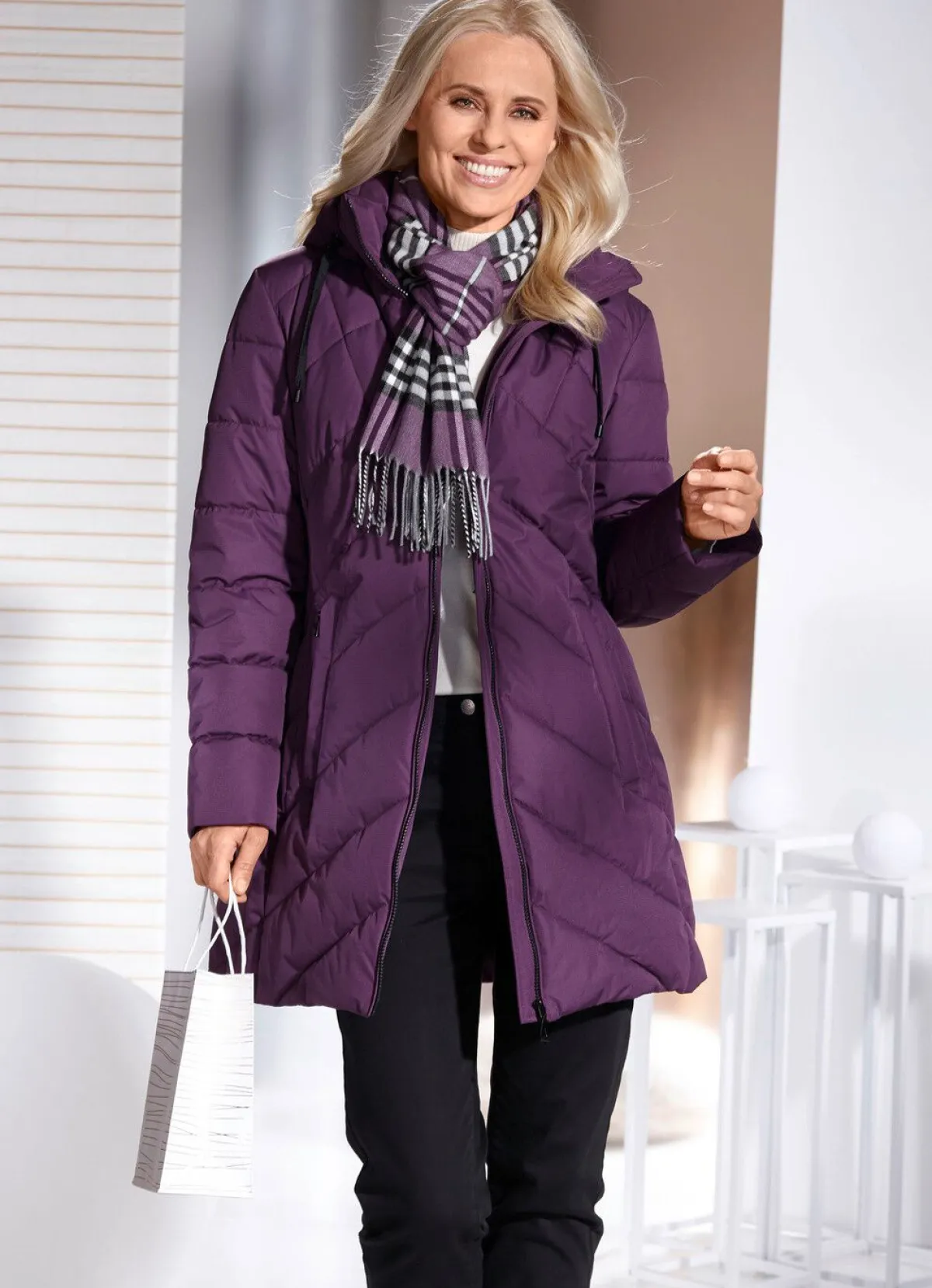 Clearance BADER Funktionsjacke mit abnehmbarer Kapuze AMETHYST