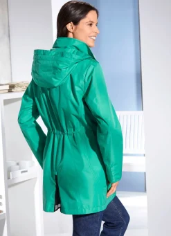 Clearance BADER Funktionsjacke mit abnehmbarer Kapuze SMARAGDGRÜN