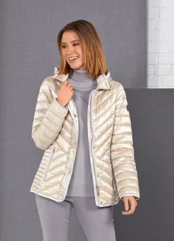 Sale BADER Funktionsjacke mit abnehmbarer Kapuze HELLBEIGE