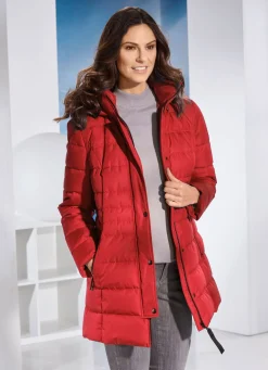 Best BADER Funktionsjacke mit abnehmbarer Kapuze ROT