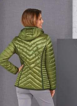 New BADER Funktionsjacke mit abnehmbarer Kapuze KHAKI