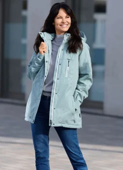 Discount BADER Funktionsjacke mit abnehmbarer Kapuze MINT