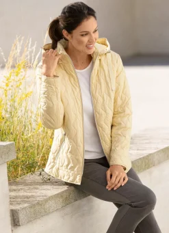 Best BADER Funktionsjacke mit abnehmbarer Kapuze VANILLE