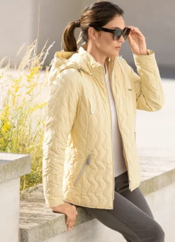 Best BADER Funktionsjacke mit abnehmbarer Kapuze VANILLE