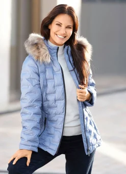 Sale BADER Funktionsjacke mit geklebten Kammern BLEU