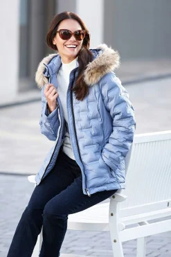 Sale BADER Funktionsjacke mit geklebten Kammern BLEU