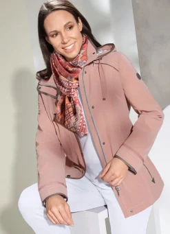 Best BADER Funktionsjacke mit PU Beschichtung ROSENHOLZ