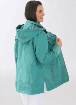 BADER Funktionsjacke mit Reißverschluss an den Seitenschlitzen PAZIFIK