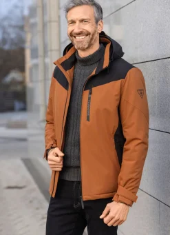 Outlet REDPOINT Funktionsjacke von „“ ROSTBRAUN-SCHWARZ