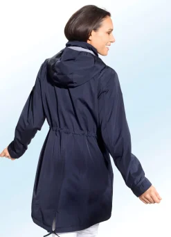 Clearance BADER Funktions-Kurzmantel mit abnehmbarer Kapuze NAVY