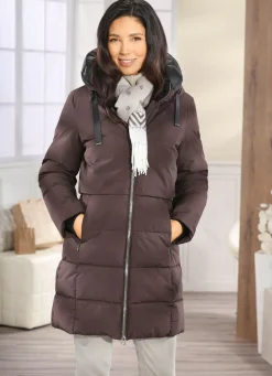 Hot BADER Funktions-Longparka mit angeschnittener Kapuze TORF