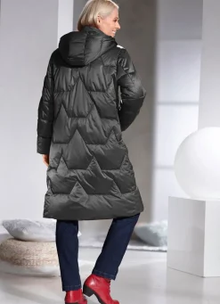 Online BADER Funktionsmantel im Puffer-Style PLATIN