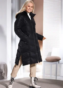Clearance BADER Funktionsmantel im Puffer-Style SCHWARZ