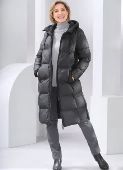 Outlet BADER Funktionsmantel mit fester Kapuze SCHWARZ