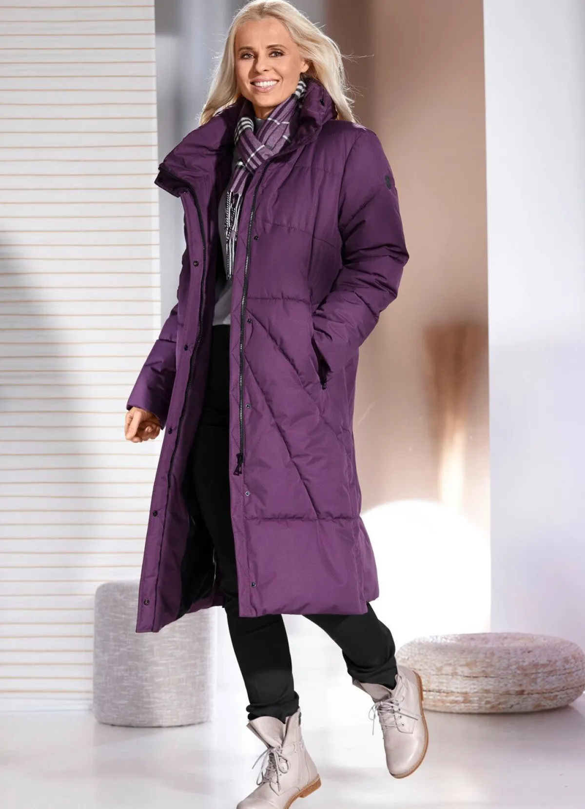 Clearance BADER Funktionsmantel mit verstaubarer Kapuze AMETHYST