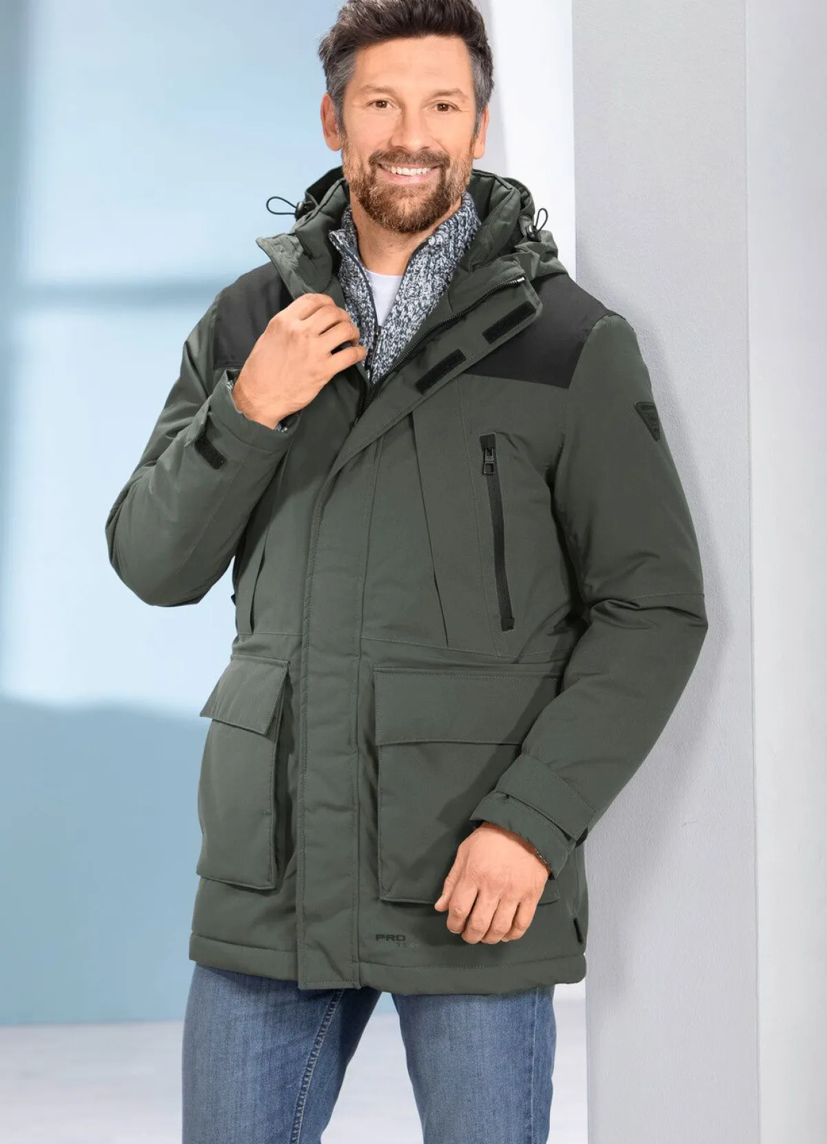 Clearance REDPOINT Funktionsparka von „“ OLIV-SCHWARZ