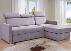 Best BADER Funktions-Polsterecke mit Bettkasten GRAU