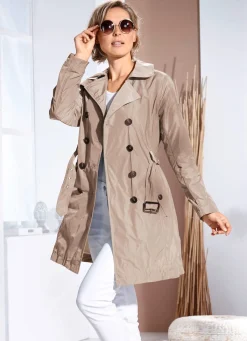 Hot BADER Funktions-Trenchcoat mit Gürtel KARAMELL
