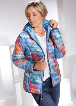 Clearance BADER Funktions-Wendejacke mit fester Kapuze PINK-BUNT