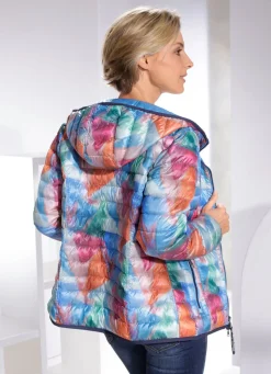 Clearance BADER Funktions-Wendejacke mit fester Kapuze PINK-BUNT