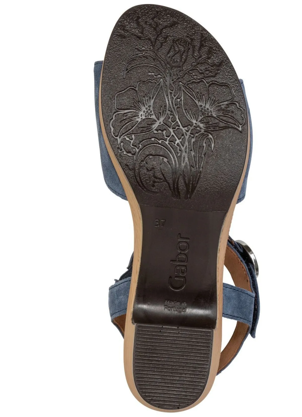 Gabor , schicke Damen-Sandaletten, Weite G, mit Gummizug JEANS
