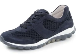 Best Gabor , sommerlicher Damen-Sneaker, mit herausnehmbarem Fußbett DUNKELBLAU