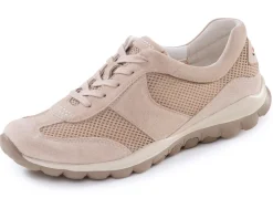 Gabor , sommerlicher Damen-Sneaker, mit herausnehmbarem Fußbett SAND