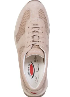Gabor , sommerlicher Damen-Sneaker, mit herausnehmbarem Fußbett SAND