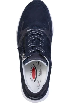 Clearance Gabor , trendige Damen-Sneaker, mit herausnehmbarem Fußbett MARINE