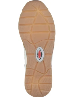 Clearance Gabor , trendige Damen-Sneaker, mit herausnehmbarem Fußbett WEISS-BRAUN-GOLD