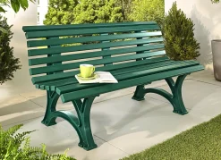 Clearance BADER Gartenbank aus hochwertigem Kunststoff GRÜN