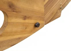 Sale BADER Garten Liege aus Akazienholz braun