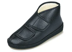 New BADER Gefütterter Therapieschuh für Sie & Ihn SCHWARZ