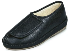 Best BADER Gefütterter Therapieschuh für Sie & Ihn SCHWARZ