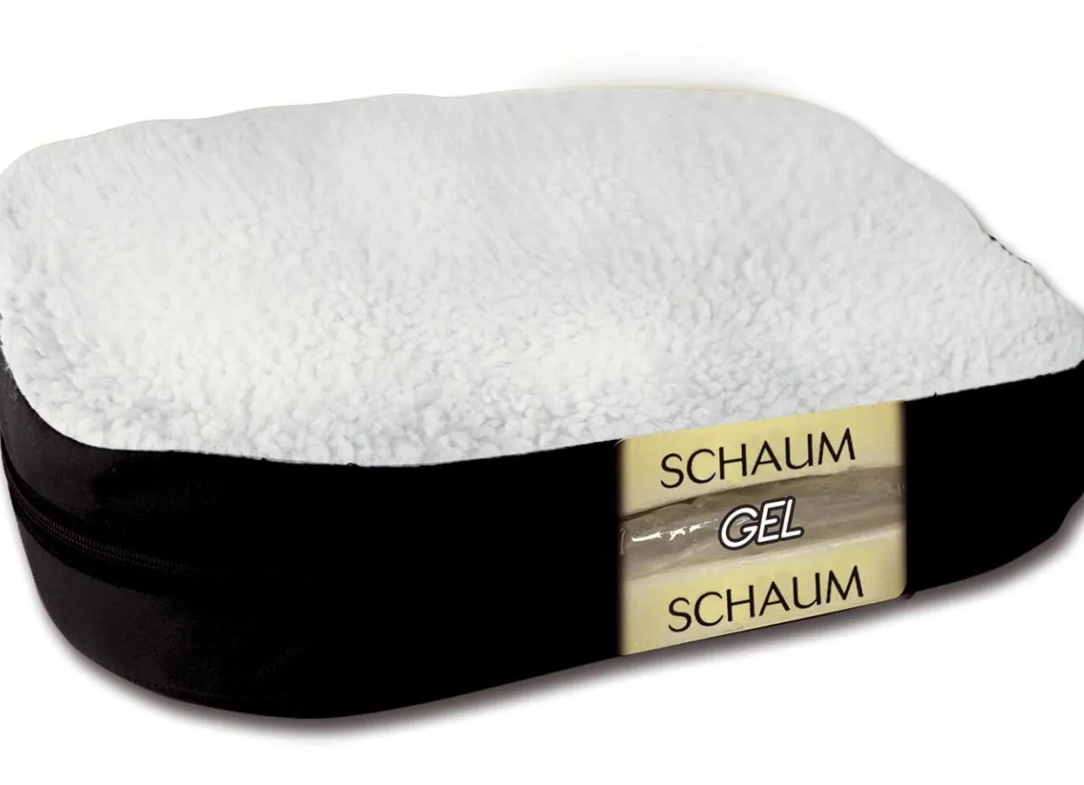 BADER Gelkissen für bequemes Sitzen WEISS