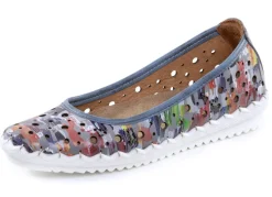 Outlet Gemini Ballerina mit luftigen Durchbrüchen JEANS