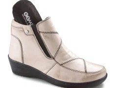 New Gemini , bequeme Damen-Boots, Weite H, mit herausnehmbarem Fußbett KIESEL