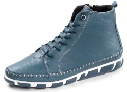 Online Gemini , bequeme Damen-Boots, Weite G, mit herausnehmbarem Fußbett JEANS