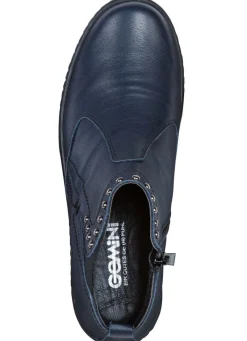 BADER Gemini, bequeme Damen-Boots, Weite G, mit herausnehmbarem Fußbett MARINE