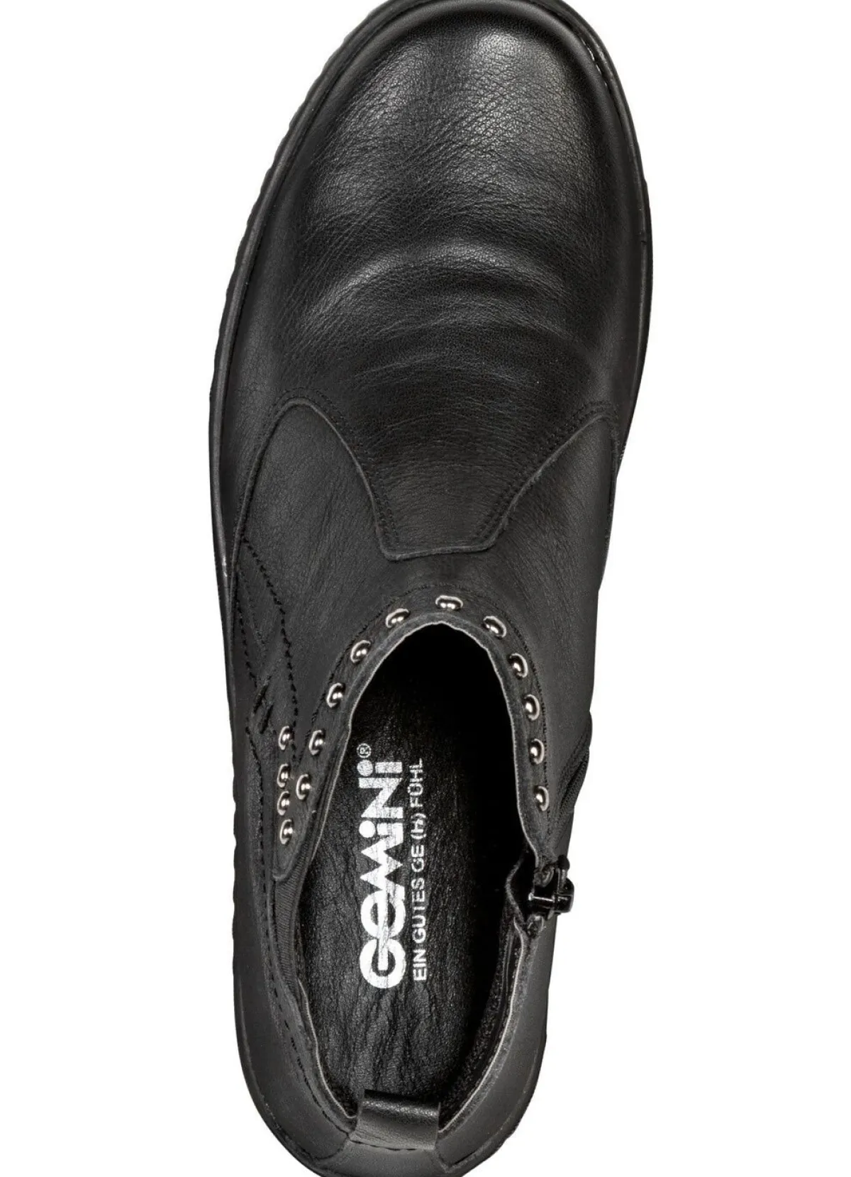 Outlet BADER Gemini, bequeme Damen-Boots, Weite G, mit herausnehmbarem Fußbett SCHWARZ