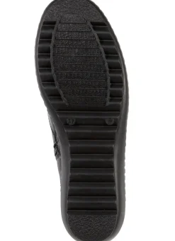 Outlet BADER Gemini, bequeme Damen-Boots, Weite G, mit herausnehmbarem Fußbett SCHWARZ