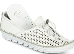 Gemini , bequeme Damen-Slipper, Weite G, mit herausnehmbarem Fußbett WEISS