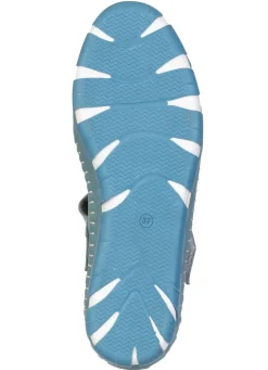 Best Gemini , bequeme Damen-Slipper, Weite G, mit herausnehmbarem Fußbett JEANS
