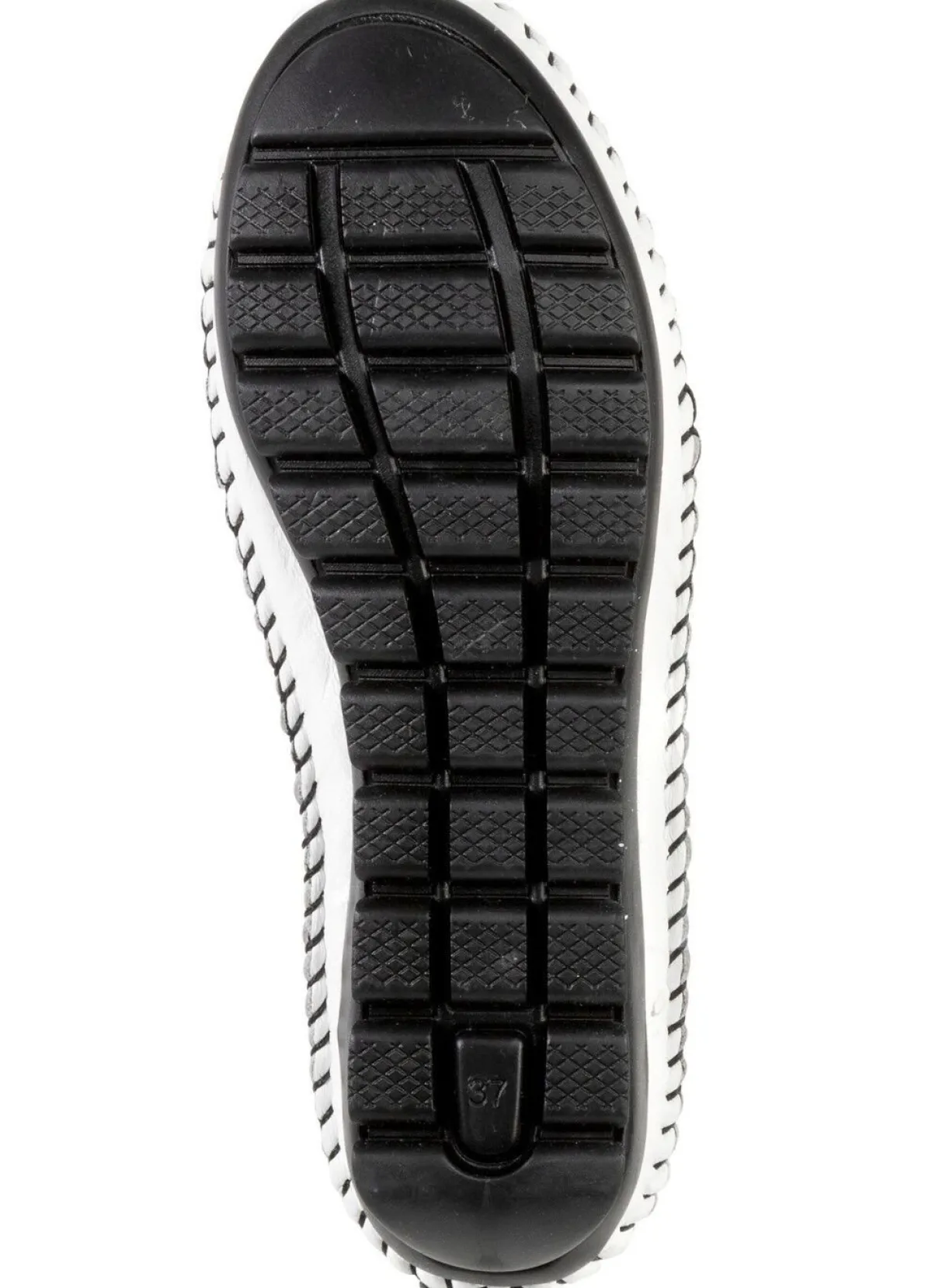 Online Gemini , bequeme Damen-Slipper, Weite G, mit herausnehmbarem Fußbett SCHWARZ-WEISS