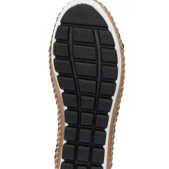 Hot Gemini , klassische Damen-Slipper, Weite G, mit herausnehmbarem Fußbett SCHWARZ-TAUPE