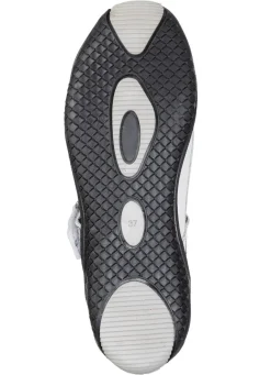 Online Gemini , klassische Damen-Slipper, Weite G, mit herausnehmbarem Fußbett WEISS