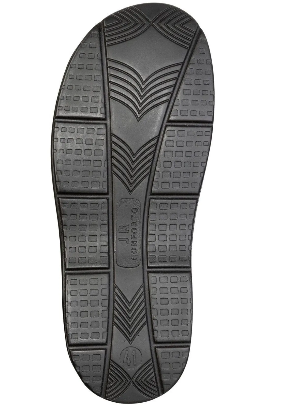 New Gemini , klassische Herren-Sandalen, mit Klettverschluss SCHWARZ