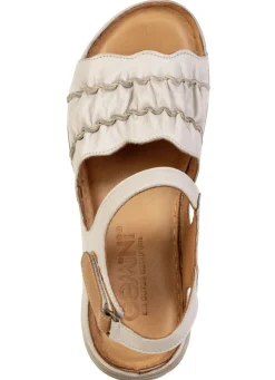 Clearance Gemini , leichte Damen-Sandalen, Weite G, aus Leder KIESEL