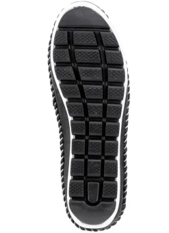 Outlet BADER Gemini, leichte Damen-Slipper, Weite G, mit herausnehmbarem Fußbett SCHWARZ