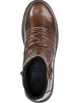 New Gemini , modische Damen-Boots, Winterschuhe, Weite G, mite herausnehmbarem Fußbett MOKKA